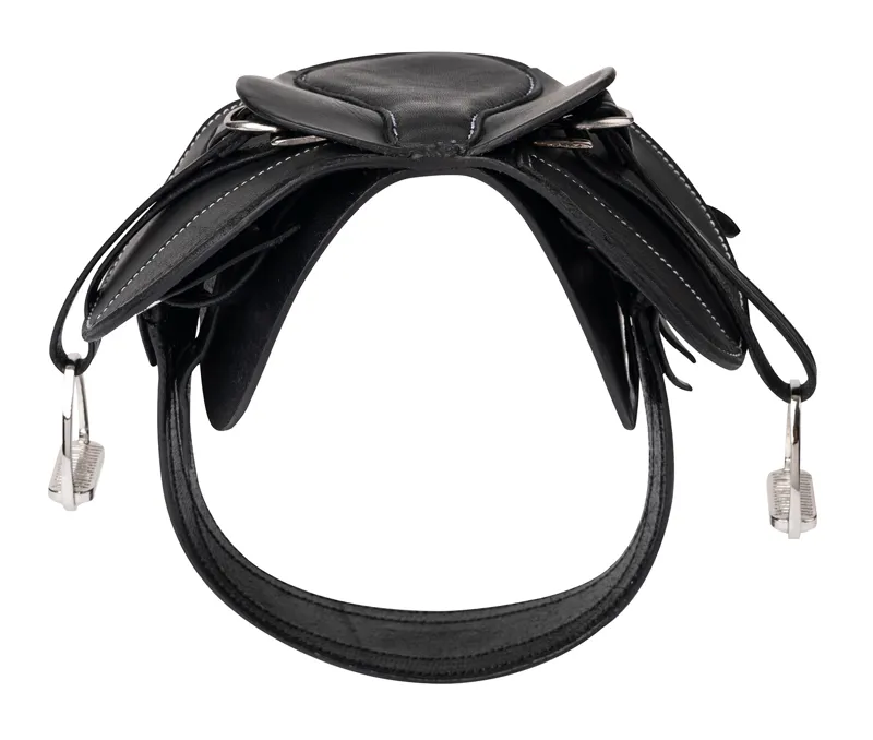 LeMieux Toy Pony Saddle in Black-2